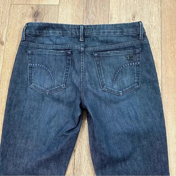 Joe's Jeans Women's Dark Wash Mid-Rise Bootcut Denim Jeans Size 29 GUC - Picture 8 of 11